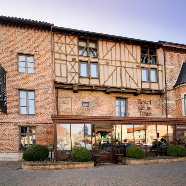 Hôtel de la Tour, hotel v destinaci Châtillon-sur-Chalaronne