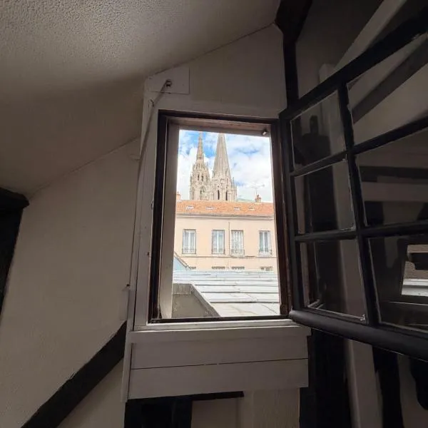 Une Vue Cathédrale - Duplex appartement, Hotel in Chartres