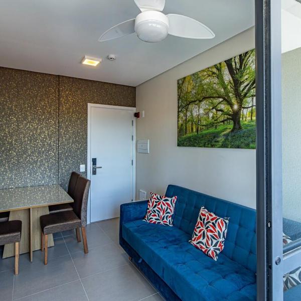 Apartamento Metro Butanta 01 dormitório 36m2 com ar condicionado - Foto 4