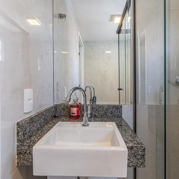 Apartamento Metro Butanta 01 dormitório 36m2 com ar condicionado - Foto 3