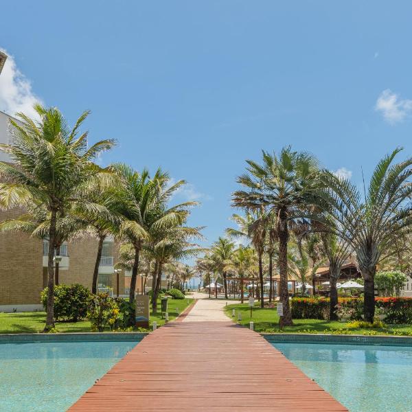 Apê na Areia no Porto das Dunas com Banheira Relaxante e acesso direto para a praia! Ideal para Famílias, Lazer e Conforto pertinho do Beach Park - Foto 3