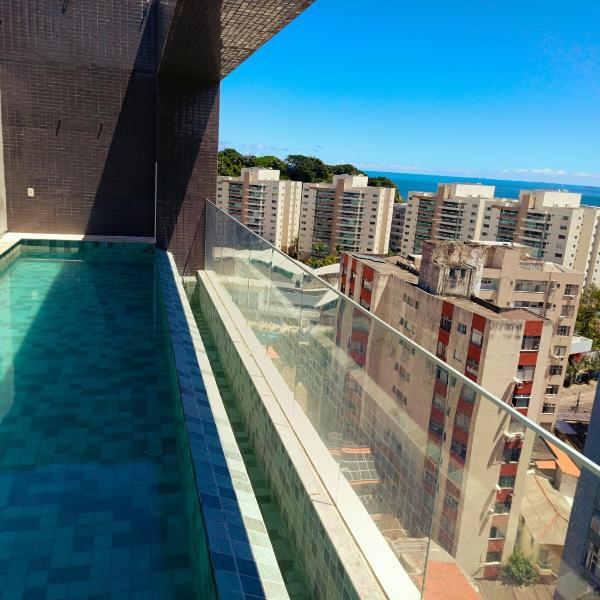 PORTO PRIVILEGE - Novo com Varanda, Rooftop, Piscina, Academia a 350m do PORTO DA BARRA - Foto 4