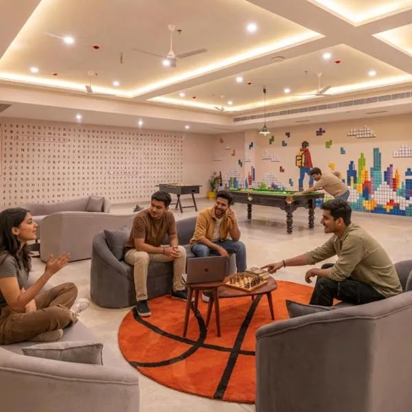 The Hosteller Gurgaon, hotell sihtkohas Gurugram