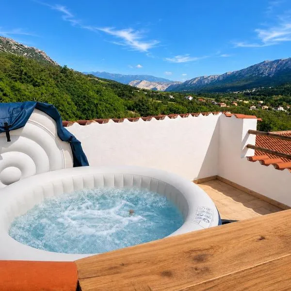Sky Terrace retreat: Draga Bašćanska şehrinde bir otel