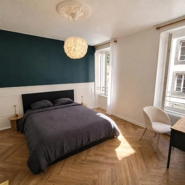 Appartement 40m2 rénové - Gare à 3 min à pied, hotell i Clermont-Ferrand