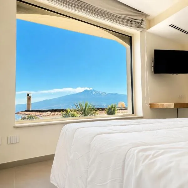 VILLA FLAVIO-Panoramic Boutique Rooms & Wellness, hotell i Castelmola