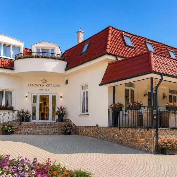 니트라에 위치한 호텔 Hotel ZÁMOCKÁ KORUNA u Hoffera