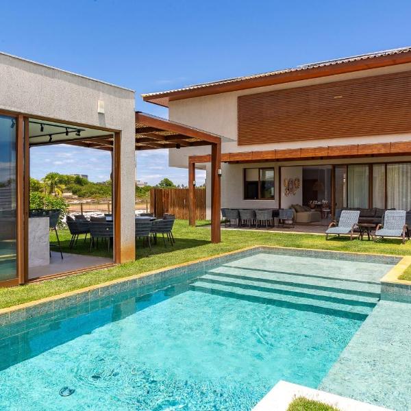 Luxuosa Casa 178 com 5 suítes em Sauípe