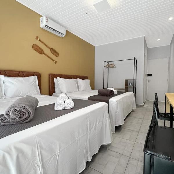 A 200 m da praia - Ar condicionado - Jacuzzi - Wi-Fi - 1 suite