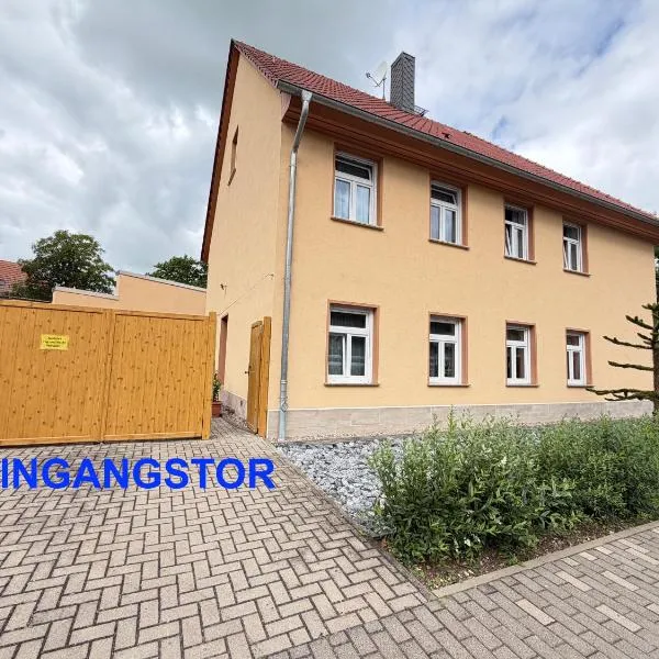 Kim Ferienwohnung A, hotell sihtkohas Sömmerda