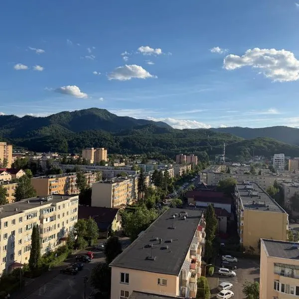 Cu Tâmpa la fereastră - Spacious Apartment with Mountain View & 2 Free Parking Spaces, hotel in Braşov