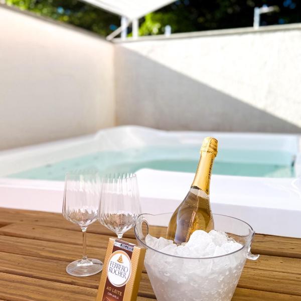 Jacuzzi Privativa com Café Especial, Próx Floripa e Praias