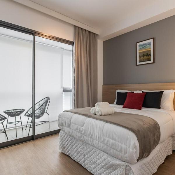 Stay Home Pinheiros - Apartamento completo com Varanda - Piscina interna e Piscina externa - Academia top - Sala de jogos com Bilhar - Lavanderia - Sala Coworking