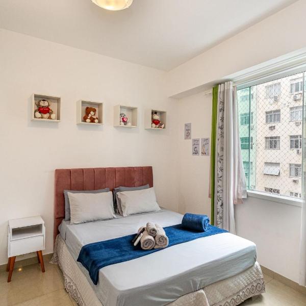 Apt Moderno e Praia em Copacabana - Foto 2