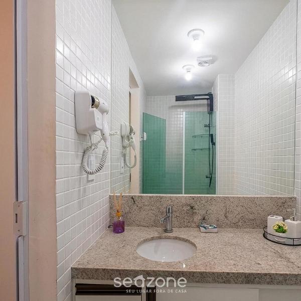 Apto em Cond. c/ Piscina e Vista p/ Mar SMA0206 - Foto 3