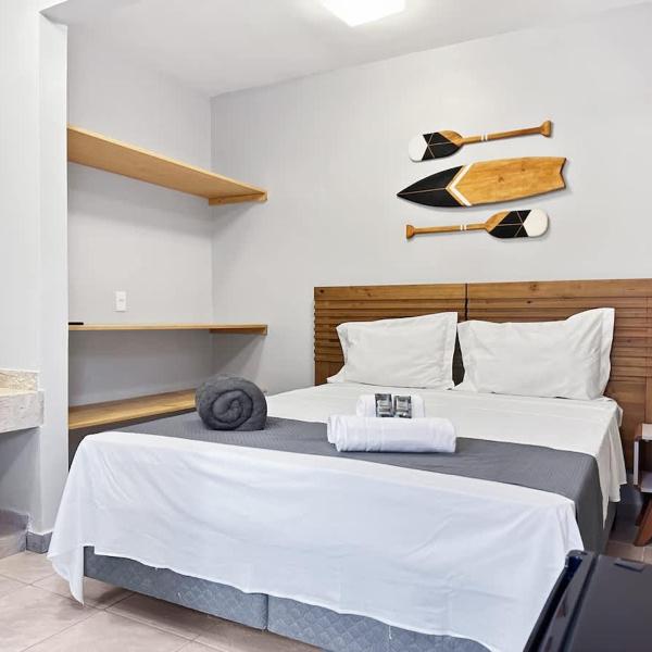 Suite - AC - Jacuzzi - Churrasqueira - 200m do mar