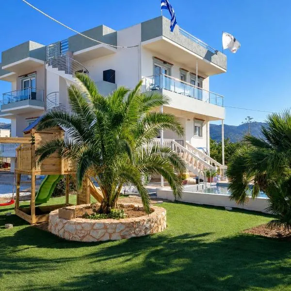 Helen Beachfront Apartments – hotel w mieście Kountoura Selino