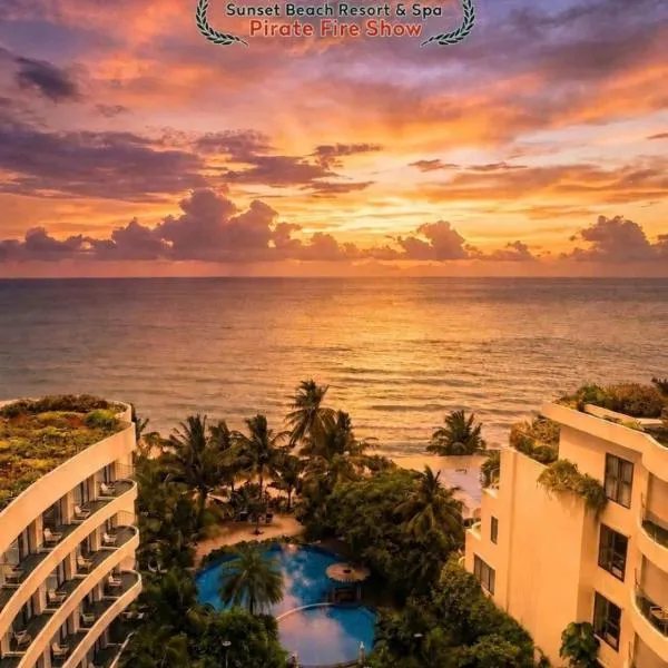 Sunset Beach Resort & Spa- Beachfront Pirate Fire Show – hotel w Duong Dong