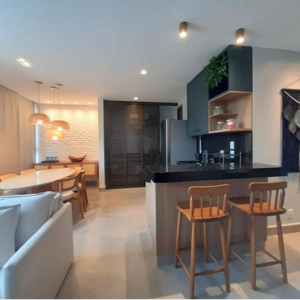 Apartamento aconchegante pertinho do mar e da vila