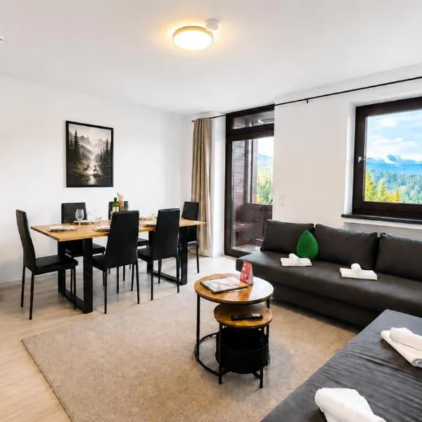Modernes Apartment mit Bergblick Bayerischer Wald Gratis Osserbad, hotel in Lohberg