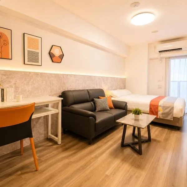 Hotel Arashi Tengachaya No005, hotell i Osaka