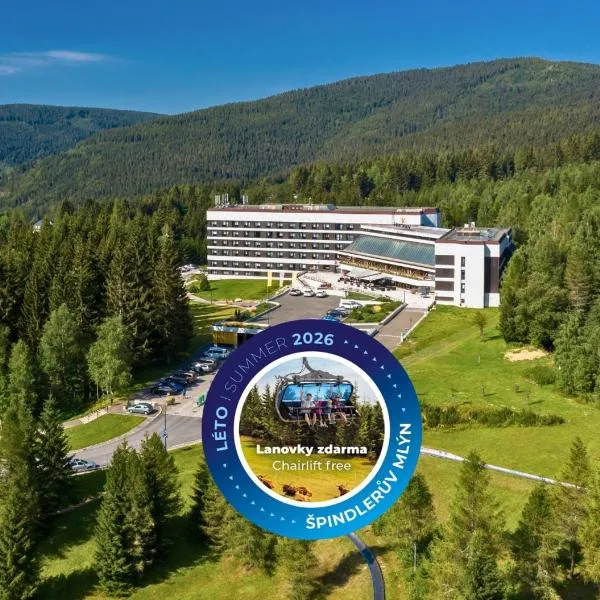 Harmony Hotel, hotelli kohteessa Špindlerův Mlýn
