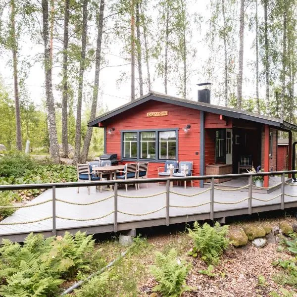 Villa Casanova - Private Seaside Cabin & Sauna Retreat, hotel in Porvoo