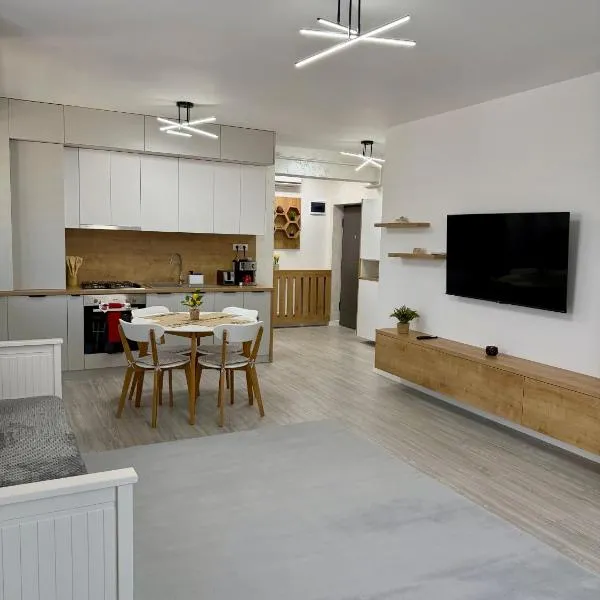 ND Central Apartment, hotell sihtkohas Râmnicu Vâlcea