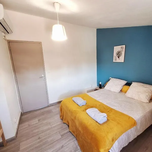 Mer Méditerranée et Béziers à 10min Parking gratuit, hotel in Sauvian