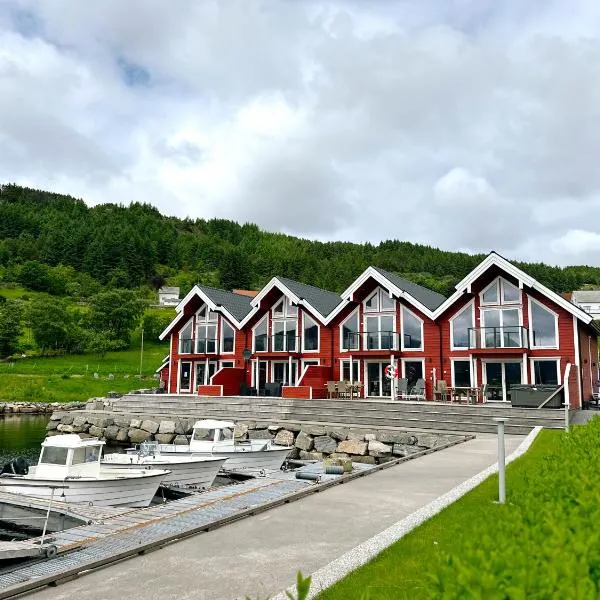 Måløy Fjordbuer moderne og luksuriøse med havutsikt, hotel in Måløy