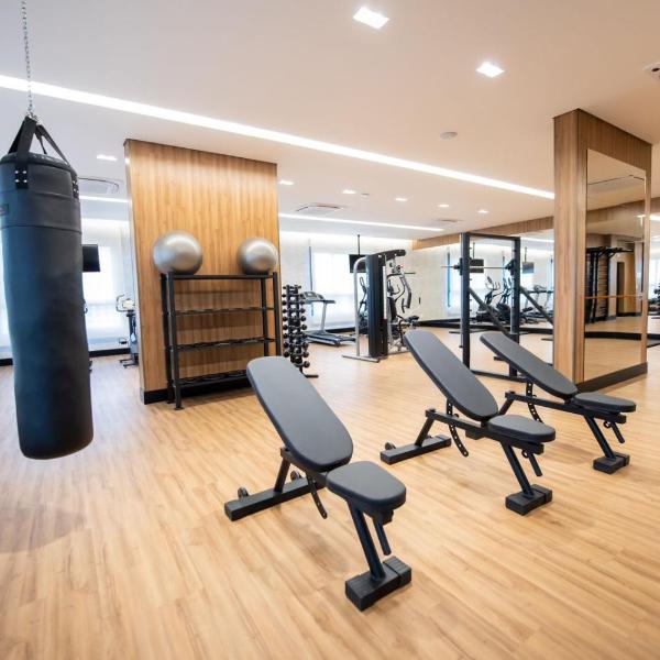 StudioFLAT with Big Screen, Gym, Pool , Air Conditioning , Coworking Space - Foto 3
