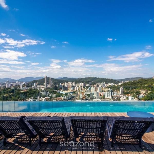 Aconchego em Cond. c/ Piscina em Blumenau PIN1904