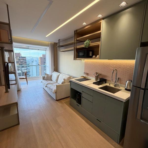 Premium Studio Bosque Maia Garagem Airport - Foto 2