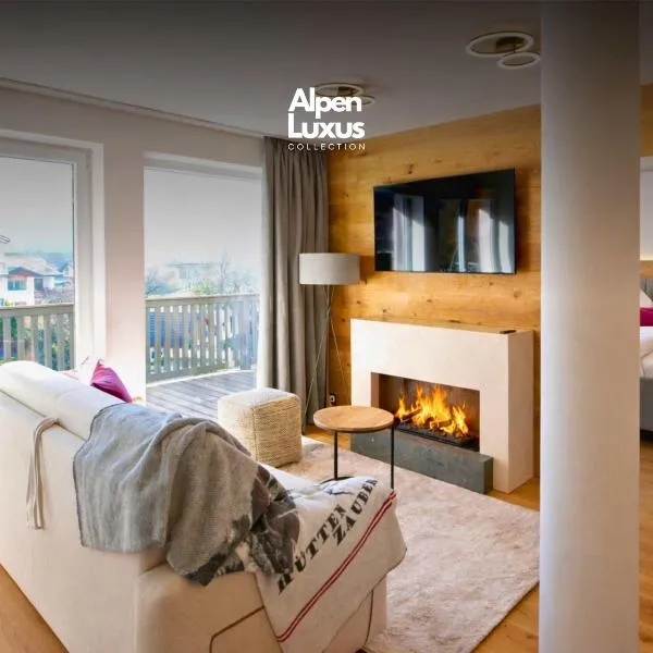ALPENGONDEL Suite - Balcony & Mountain View, hotel di Kramsach