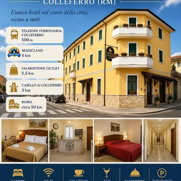 Hotel Colosseo Colleferro, hotel v mestu Colleferro
