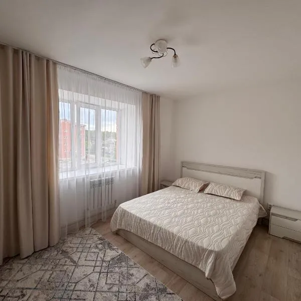 Уютная двухкомнатная квартира у Борового, viešbutis mieste Ščiučinskas