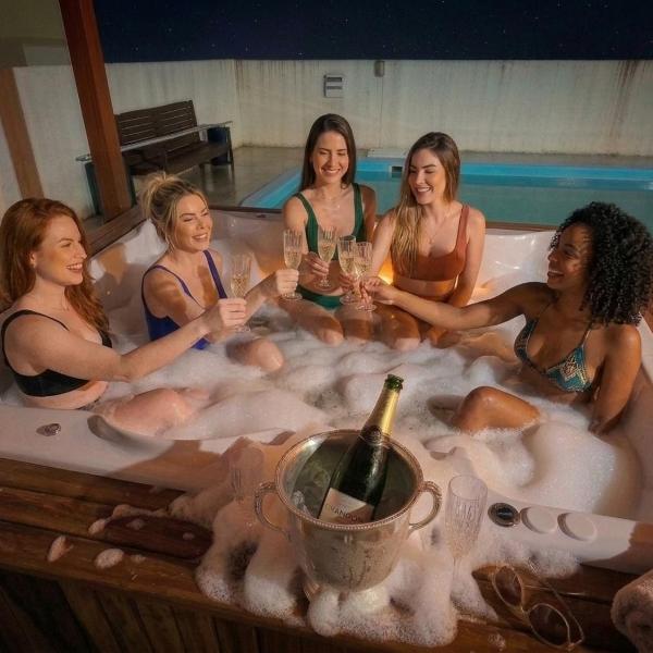 Praia de Palmas Jacuzzi 23 pessoas Sala de Jogos - Foto 5