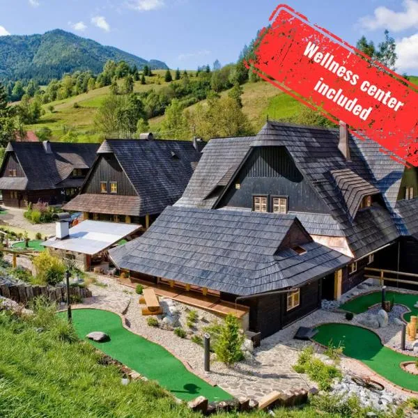 Viesnīca Wellness rezort Jánošíkov dvor pilsētā Zazriva