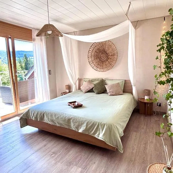 Lake View Balcony, hotell i Le Chenit
