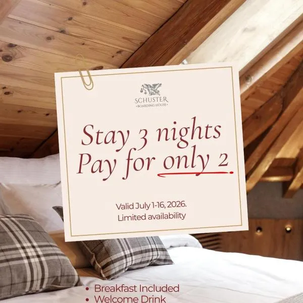 SCHUSTER Boarding House – hotel w Braszowie