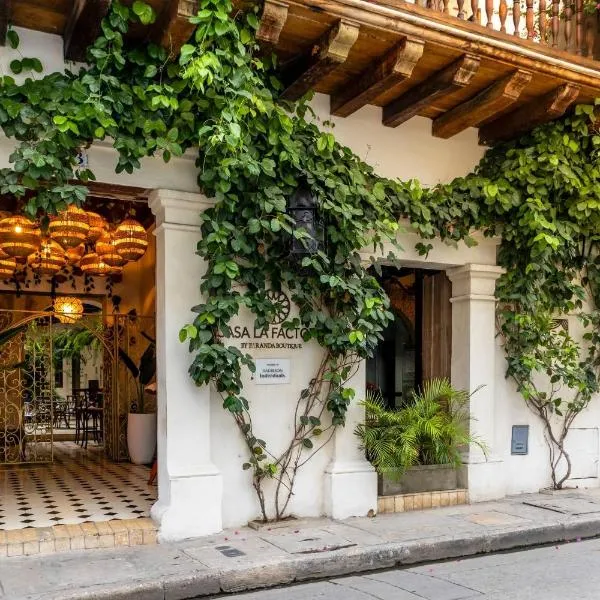 Hotel Casa La Factoria by Faranda Boutique, a member of Radisson Individuals, hotelli kohteessa Cartagena de Indias