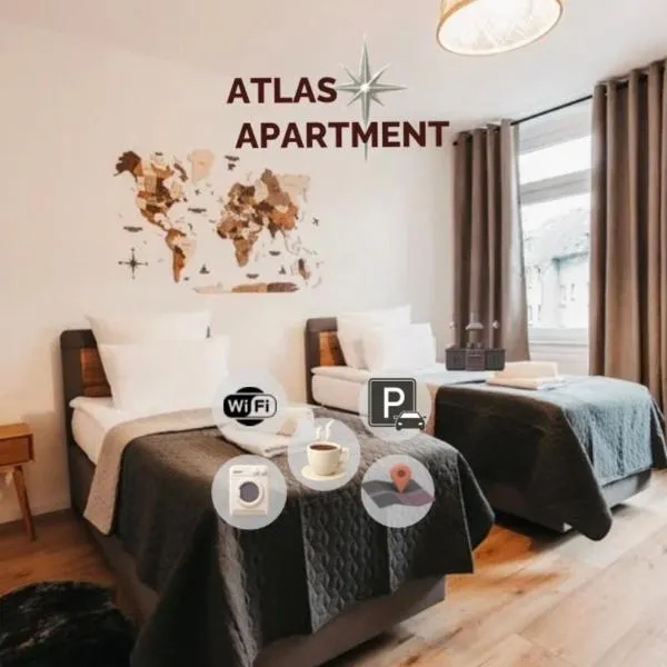 ATLAS Apartment 6 Oberhausen, 3 Zimmer, Nähe Bahnhof, Westfield Centro โรงแรมในโอเบอร์เฮาเซิน
