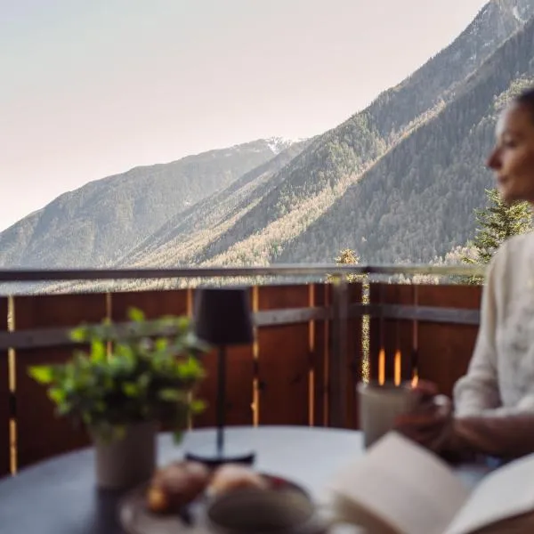 Martello में, होटल Das Bergfrieden Nature Active Hotel