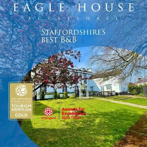Eagle House - Award Winning B&B and Apartment: Eccleshall şehrinde bir otel