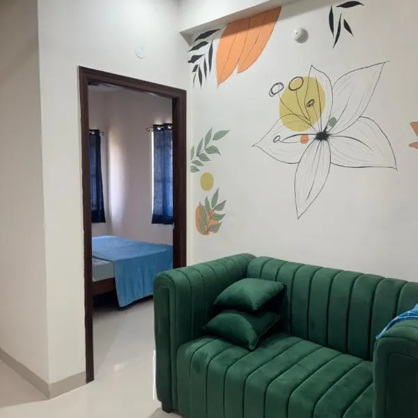 Tara nest Premium 1bhk near Gachibowli, hotel v destinaci Hajdarábád