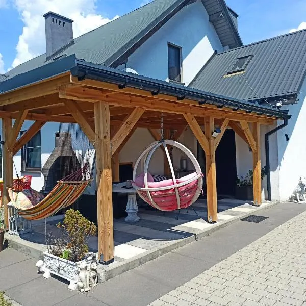 Dom z ogrodem, hôtel à Łąka