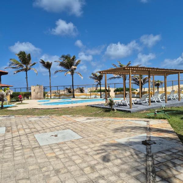 Chalé beira mar na Praia de Santa Rita