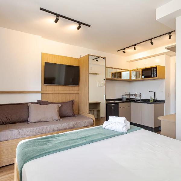 Apartamento 1408 - Ibiza · Condomínio Clube p/ 4 | Piscina Aquecida & Enxoval