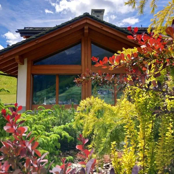 Chalet Taulei tra Bormio e Livigno, hotel din Valdidentro