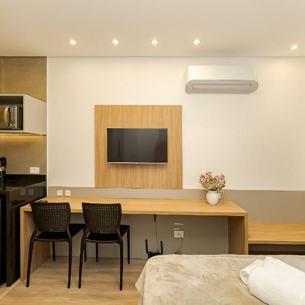 Apartamento 204 - Eixo · Estúdio Funcional c/ Cozinha e Enxoval Completo - Foto 4